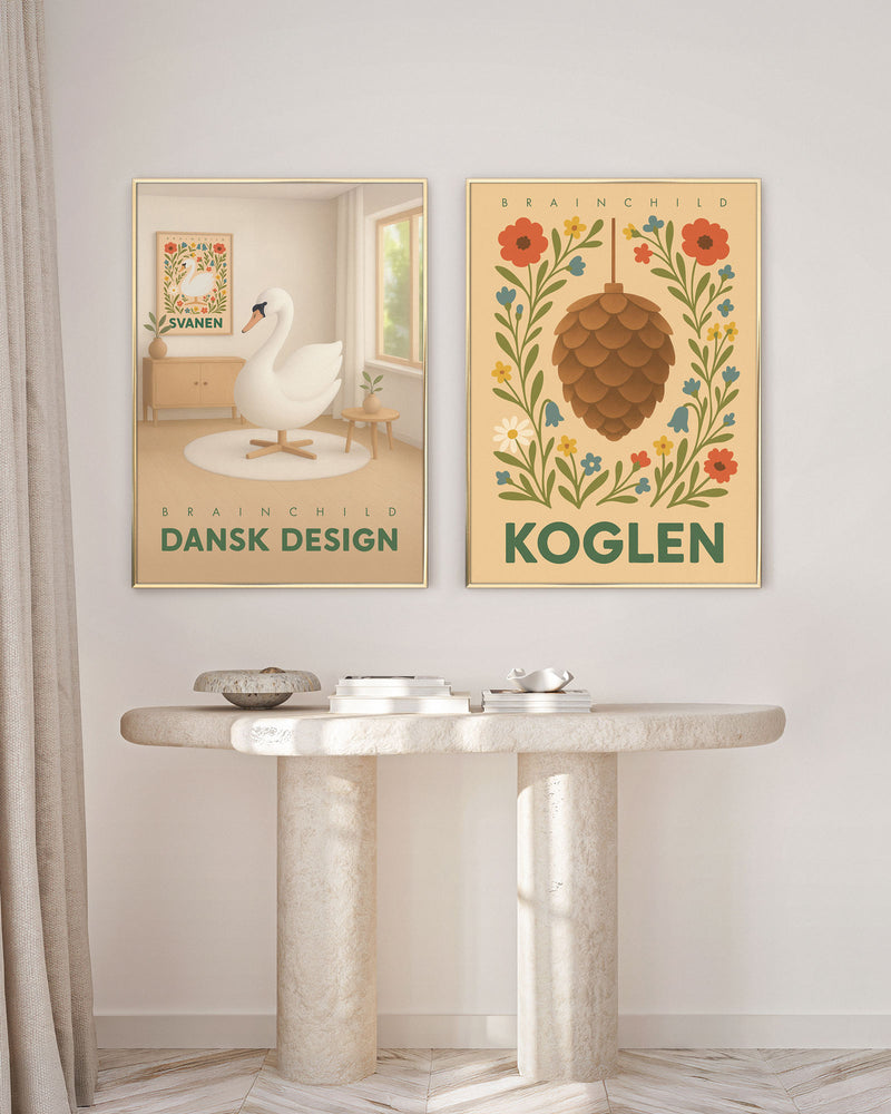 Brainchild – Plakat – Danish Design – Rum – Svane