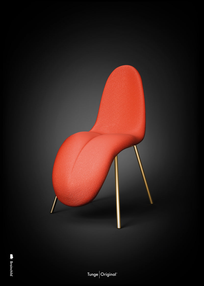 Brainchild – Plakat – Klassisk – Sort – Tunge