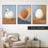Brainchild – Pakkeløsning – Billedvæg – 3 Limited Edition plakater – 50x70 cm