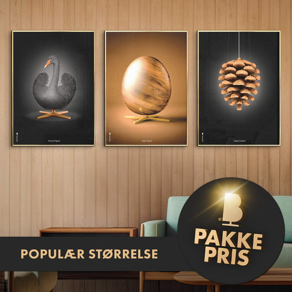 Brainchild – Pakkeløsning – Billedvæg – 3 valgfri plakater – 50x70 cm