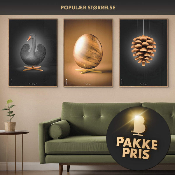 Brainchild – Pakkeløsning – Billedvæg – 3 valgfri plakater – 50x70 cm