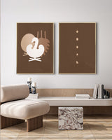 Brainchild – 2 valgfri plakater – Designikon – 50x70 cm