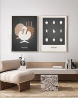 Brainchild – 2 valgfri plakater – Designikon – 50x70 cm