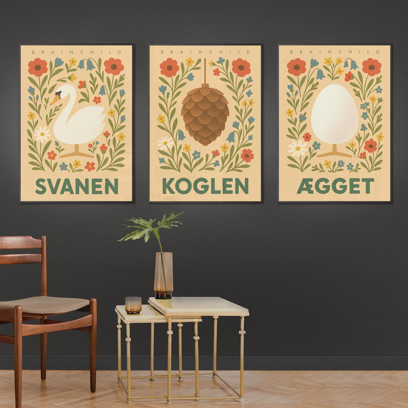 Brainchild – Plakat – Flora – Varm sand – Svane