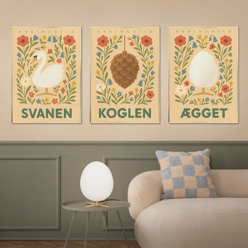 Brainchild – Plakat – Flora – Varm sand – Svane