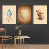 Brainchild – Plakat – Klassisk – Brun – Artiskok