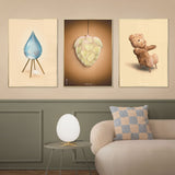 Brainchild – Plakat – Klassisk – Brun – Artiskok