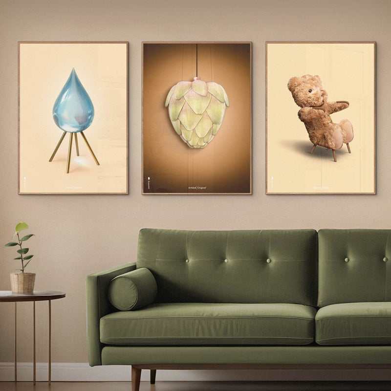 Brainchild – Plakat – Klassisk – Brun – Artiskok