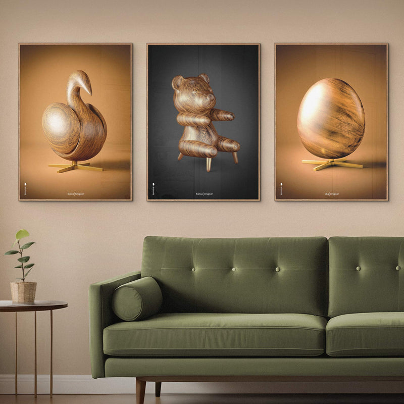 Brainchild – Plakat – Klassisk – Sort – Bamse Figuren