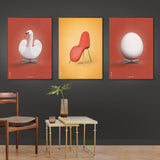 Brainchild – Plakat – Klassisk – Gul – Tunge