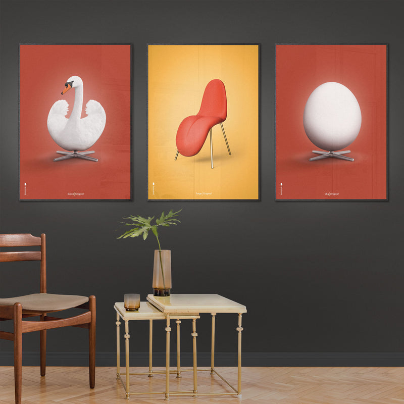 Brainchild – Plakat – Klassisk – Gul – Tunge