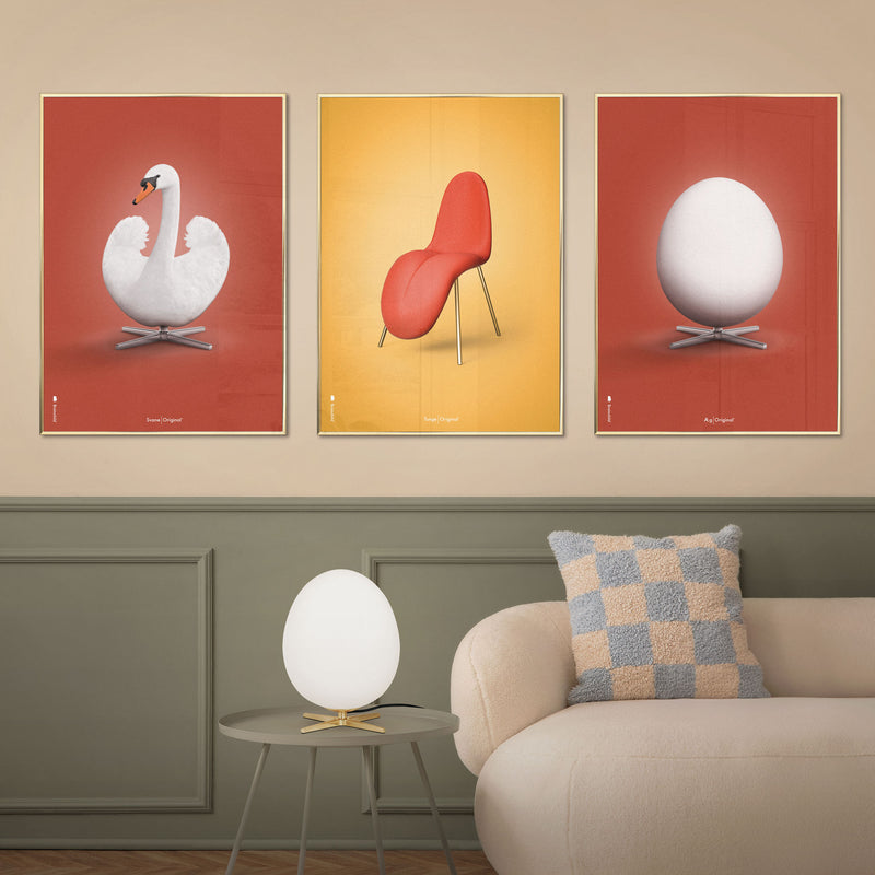 Brainchild – Plakat – Klassisk – Gul – Tunge