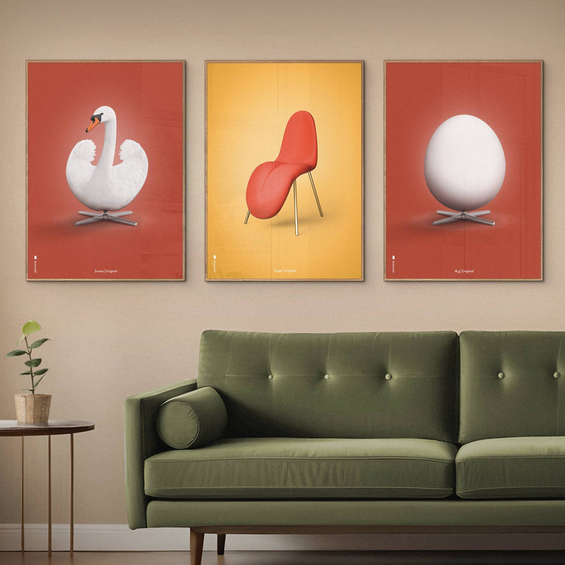 Brainchild – Plakat – Klassisk – Gul – Tunge