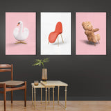 Brainchild – Plakat – Klassisk – Hvid – Tunge