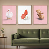 Brainchild – Plakat – Klassisk – Hvid – Tunge