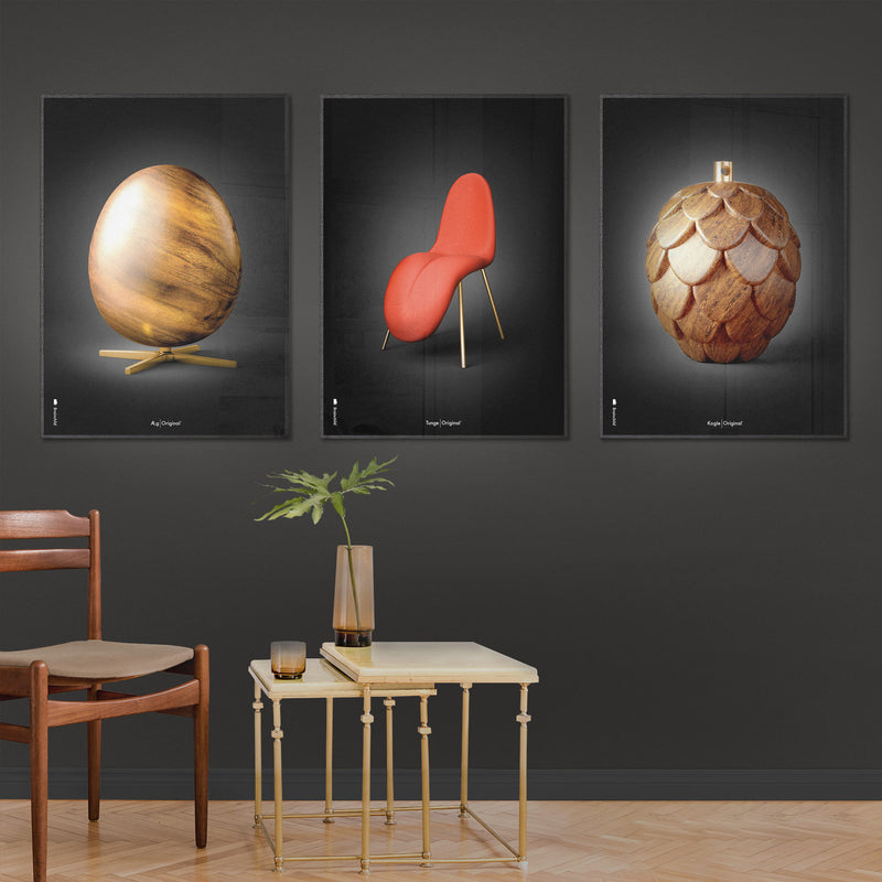 Brainchild – Plakat – Klassisk – Sort – Tunge