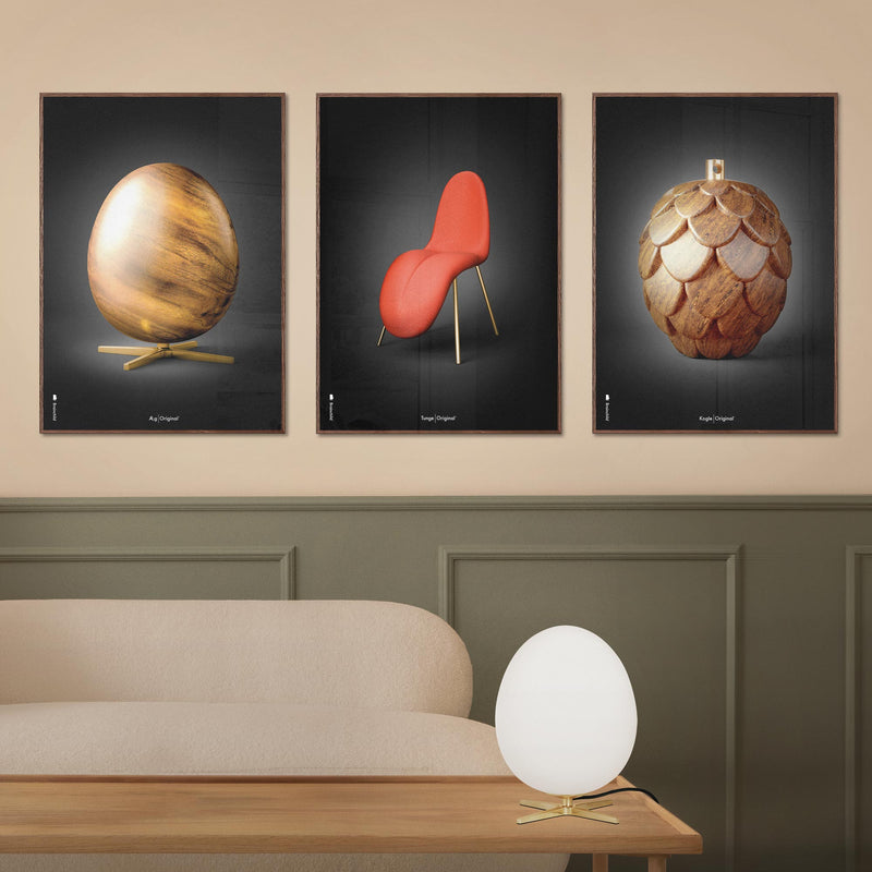 Brainchild – Plakat – Klassisk – Sort – Tunge