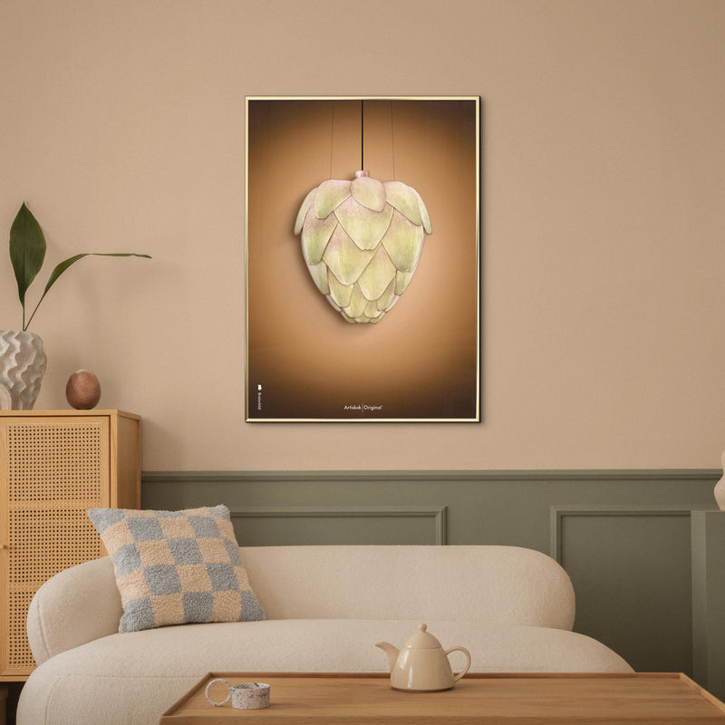 Brainchild – Plakat – Klassisk – Brun – Artiskok
