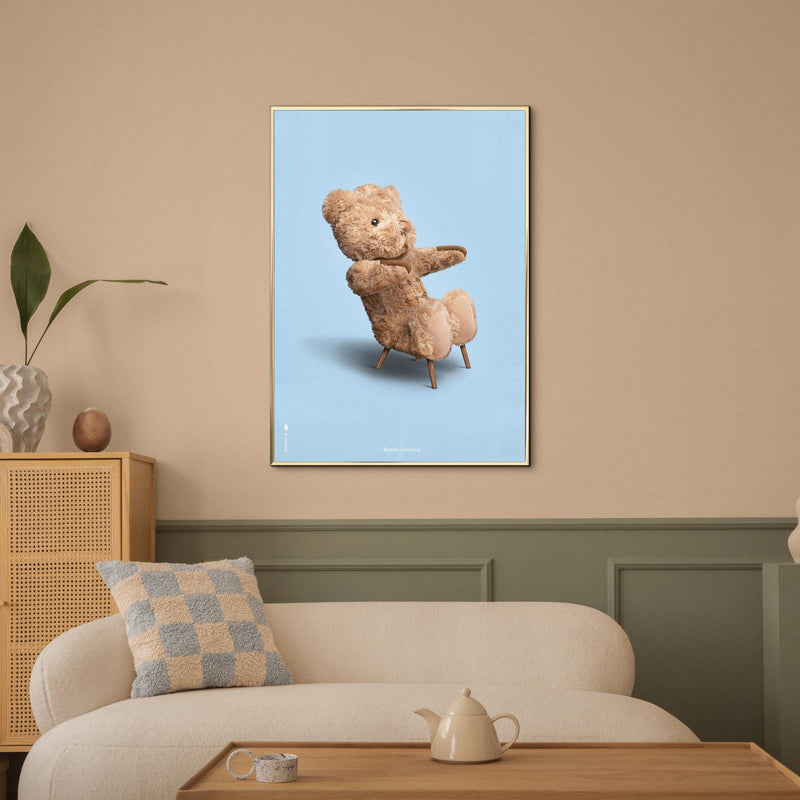 Brainchild – Plakat – Klassisk – Lyseblå – Bamse