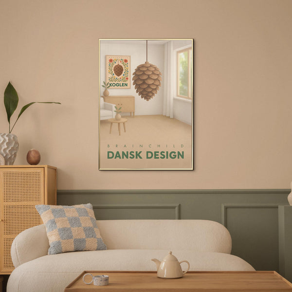 Brainchild – Plakat – Danish Design – Rum – Kogle