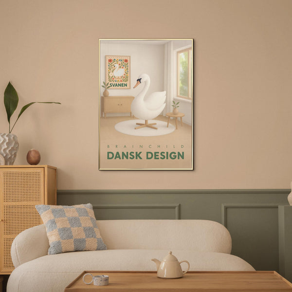Brainchild – Plakat – Danish Design – Rum – Svane