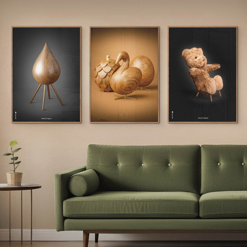 Brainchild – Plakat – Klassisk – Brun – Trio