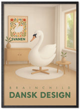 Brainchild – Plakat – Danish Design – Rum – Svane