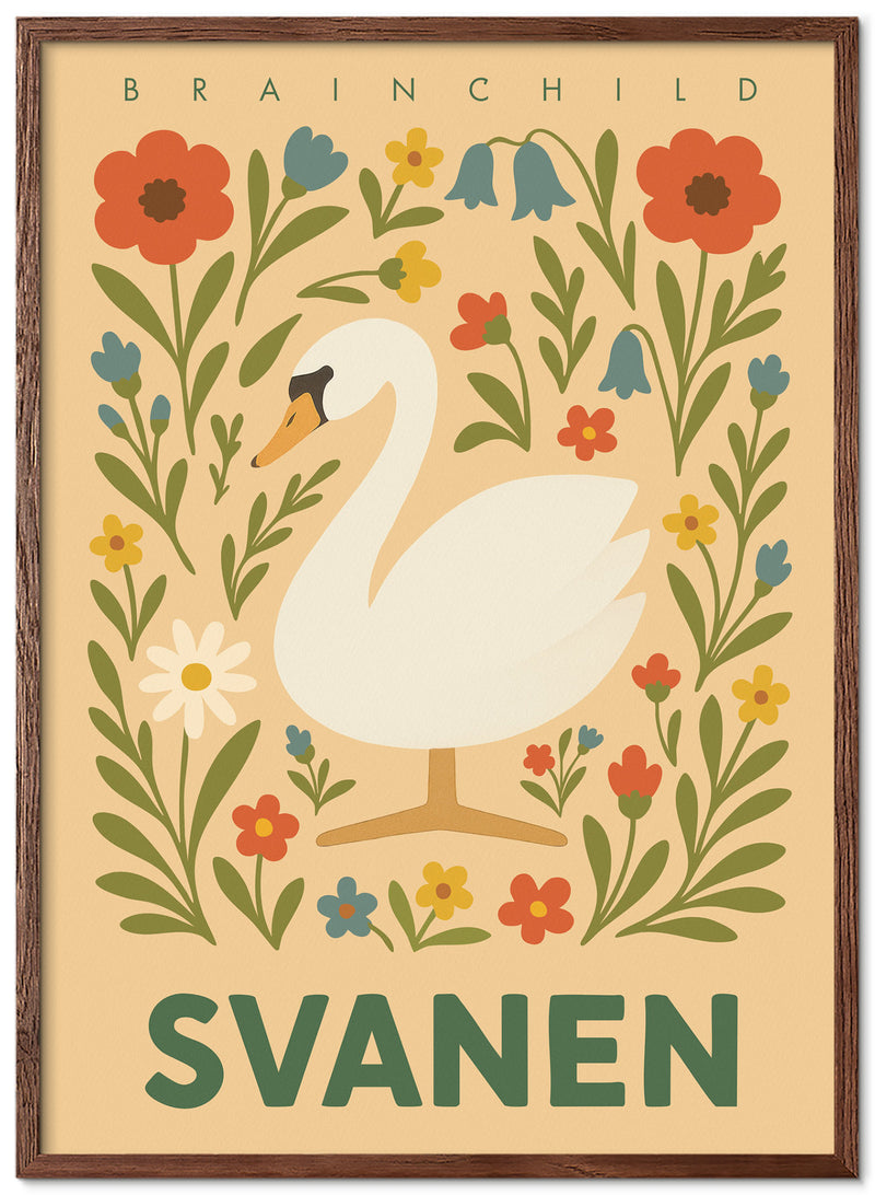 Brainchild – Plakat – Flora – Varm sand – Svane