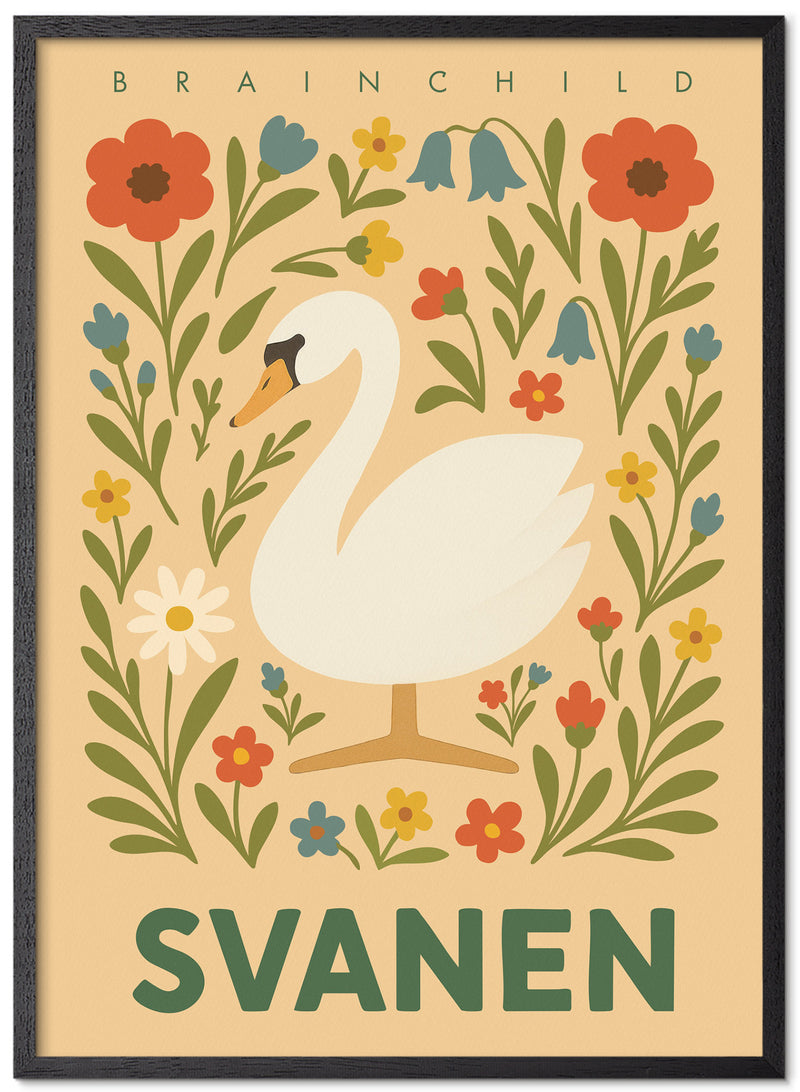 Brainchild – Plakat – Flora – Varm sand – Svane