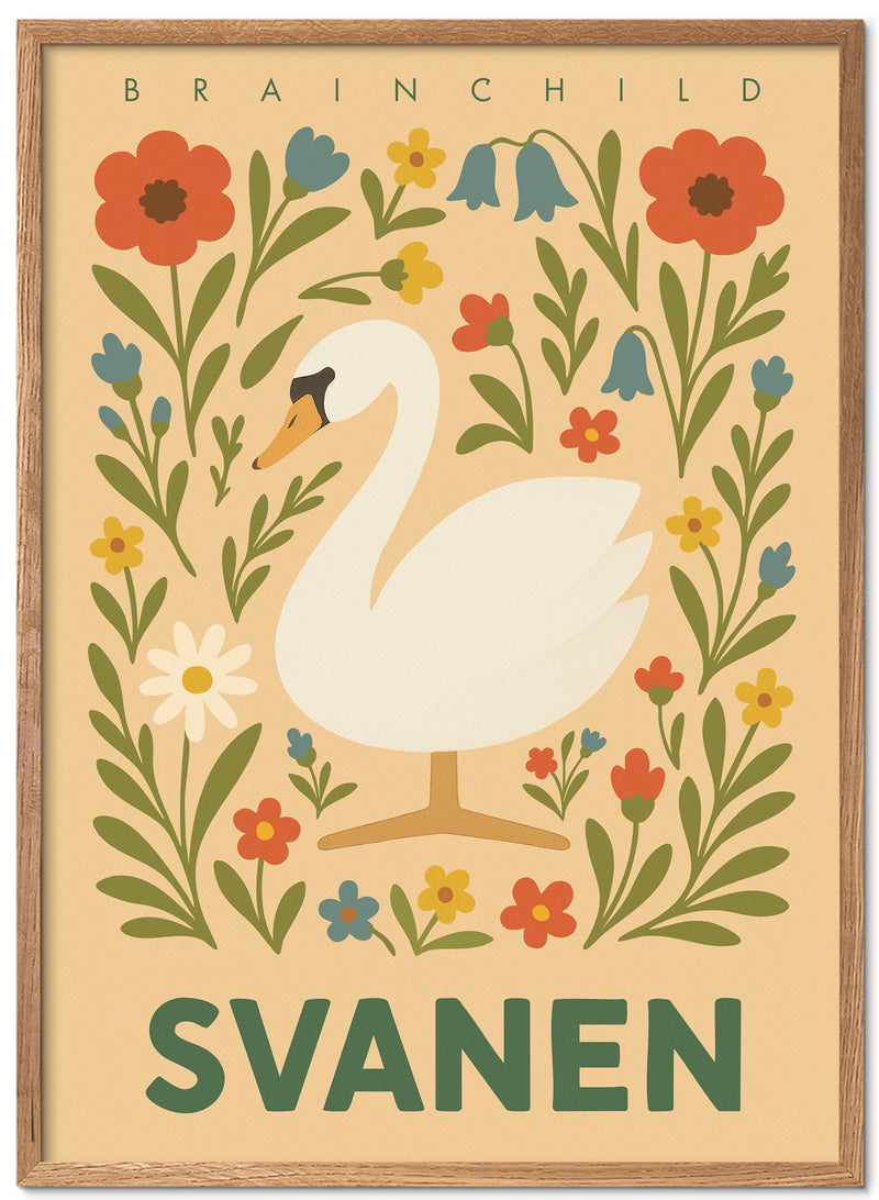 Brainchild – Plakat – Flora – Varm sand – Svane