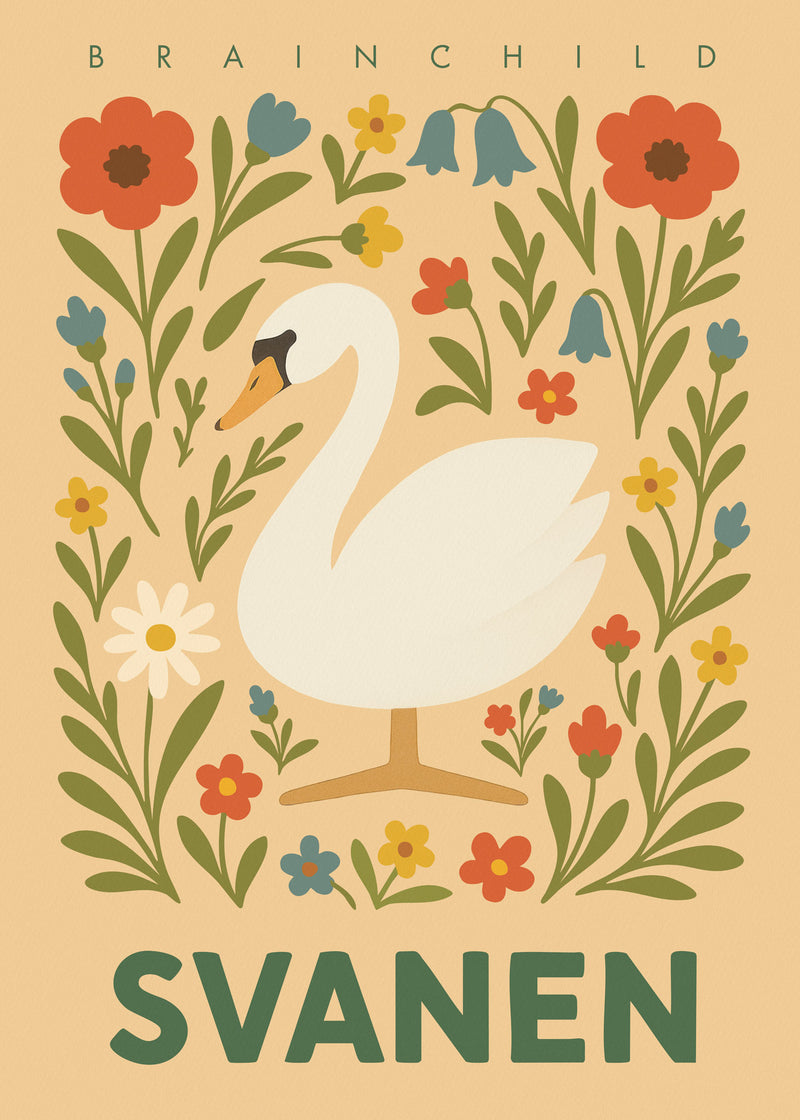 Brainchild – Plakat – Flora – Varm sand – Svane