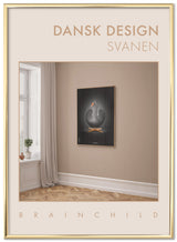 Brainchild – Plakat – Danish Design – Rum - Sandfarvet – Svane