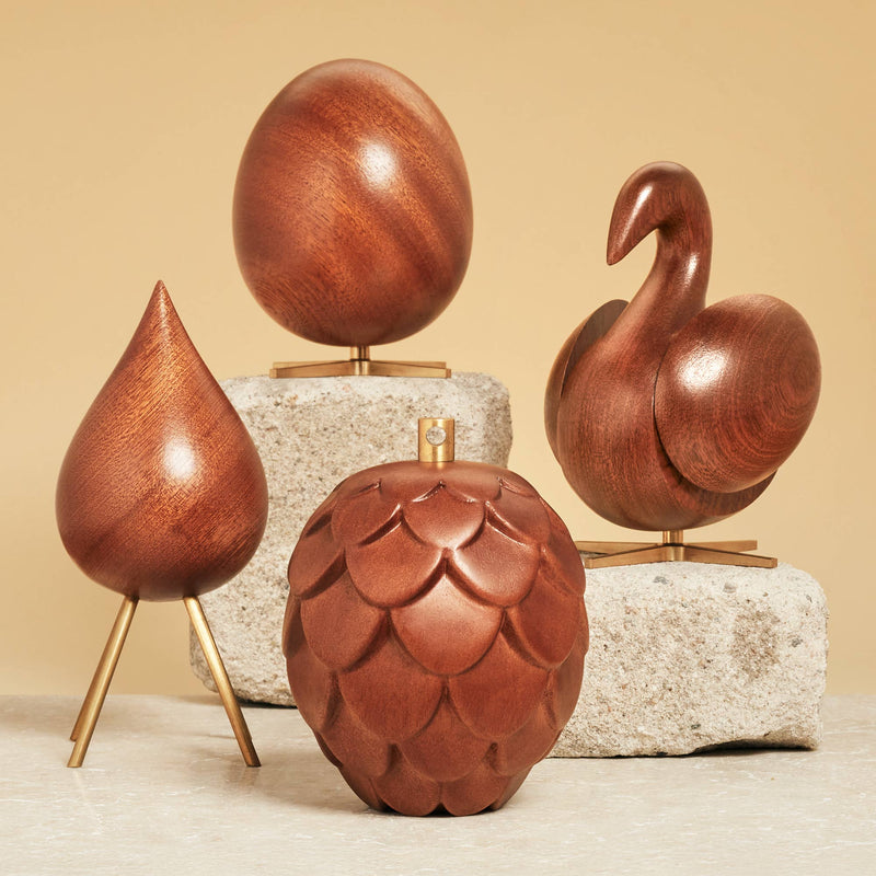 Brainchild – Pakkeløsning – 4 træfigurer – Komplet sæt