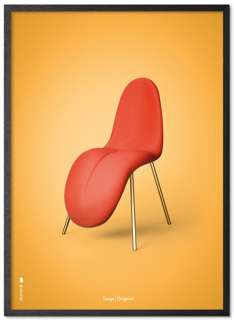 Brainchild – Plakat – Klassisk – Gul – Tunge