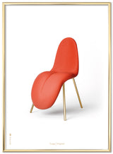 Brainchild – Plakat – Klassisk – Hvid – Tunge