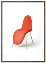 Brainchild – Plakat – Klassisk – Hvid – Tunge