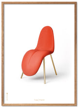 Brainchild – Plakat – Klassisk – Hvid – Tunge