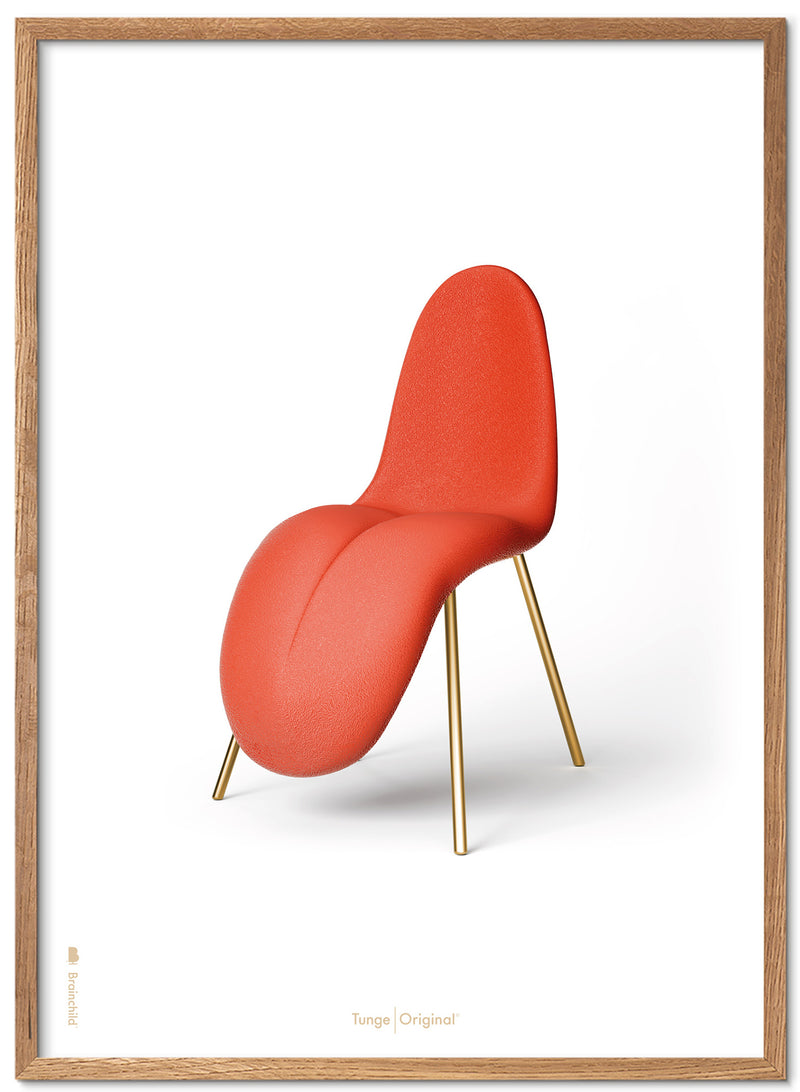 Brainchild – Plakat – Klassisk – Hvid – Tunge