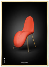 Brainchild – Plakat – Klassisk – Sort – Tunge