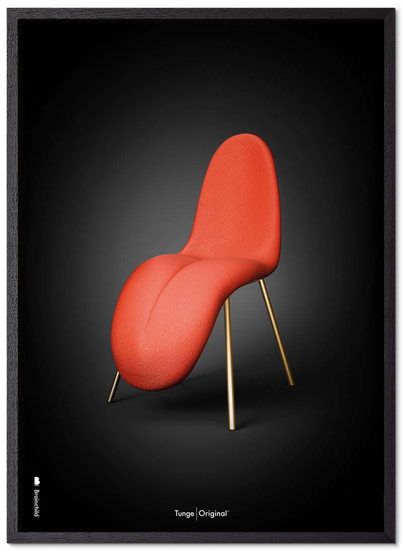 Brainchild – Plakat – Klassisk – Sort – Tunge