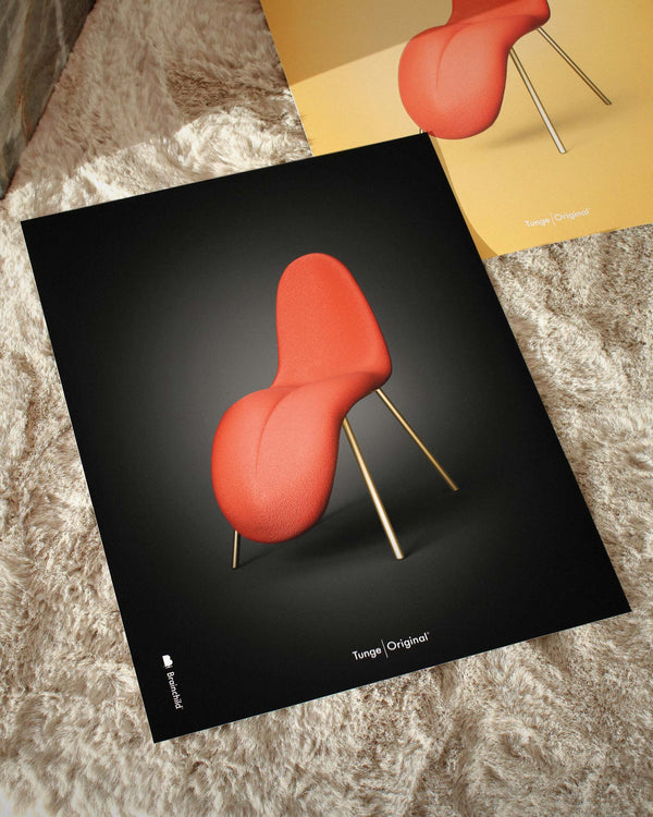 Brainchild – Plakat – Klassisk – Sort – Tunge