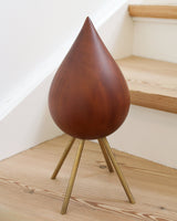 Brainchild – XL-Træfigur – Dråbe Figuren – Mahogni – Messing