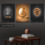 Brainchild – Pakkeløsning – Billedvæg – 3 valgfri plakater – 30×40 cm
