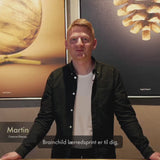 Brainchild – Lærredsprint – Klassisk – Sort – Tunge