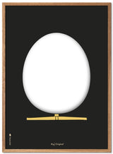 Brainchild – Plakat – Designskitse – Sort – Æg