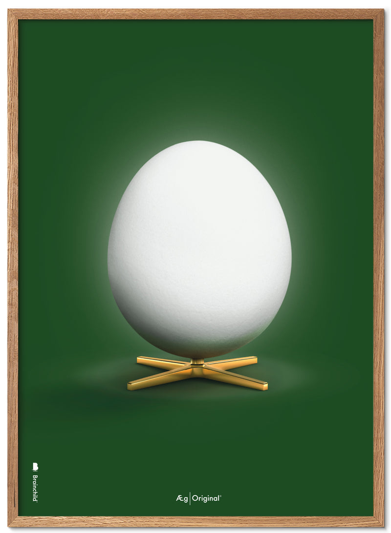Brainchild – Plakat – Klassisk – Grøn – Æg