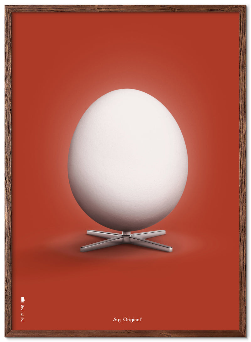 Brainchild – Plakat – Klassisk – Rød – Æg
