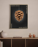 Brainchild – Plakat – Danish Design – Sort – Kogle