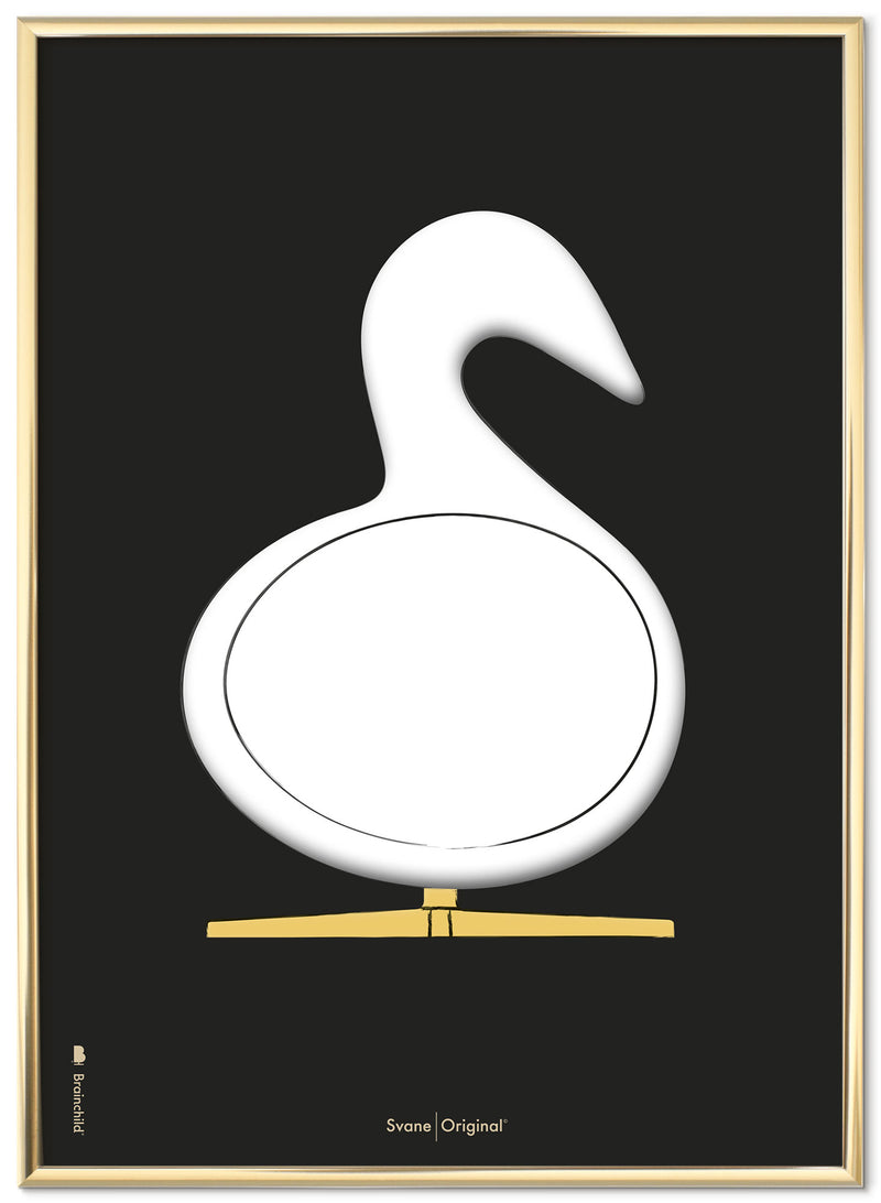 Brainchild designskitse plakat med Svanen