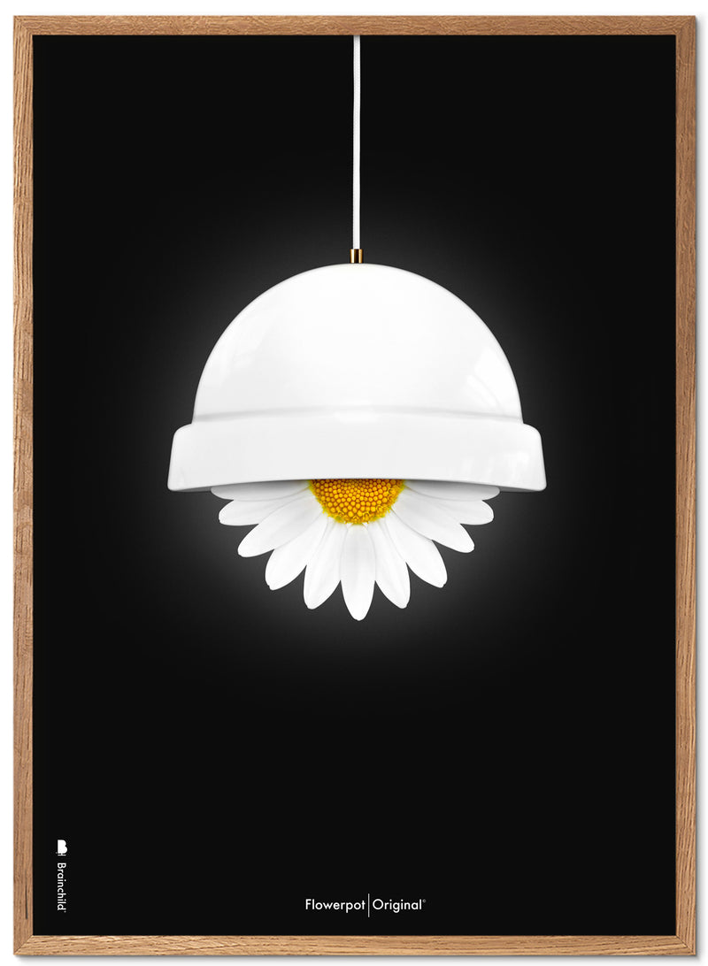 Brainchild – Plakat – Klassisk – Sort – Hvid Flowerpot
